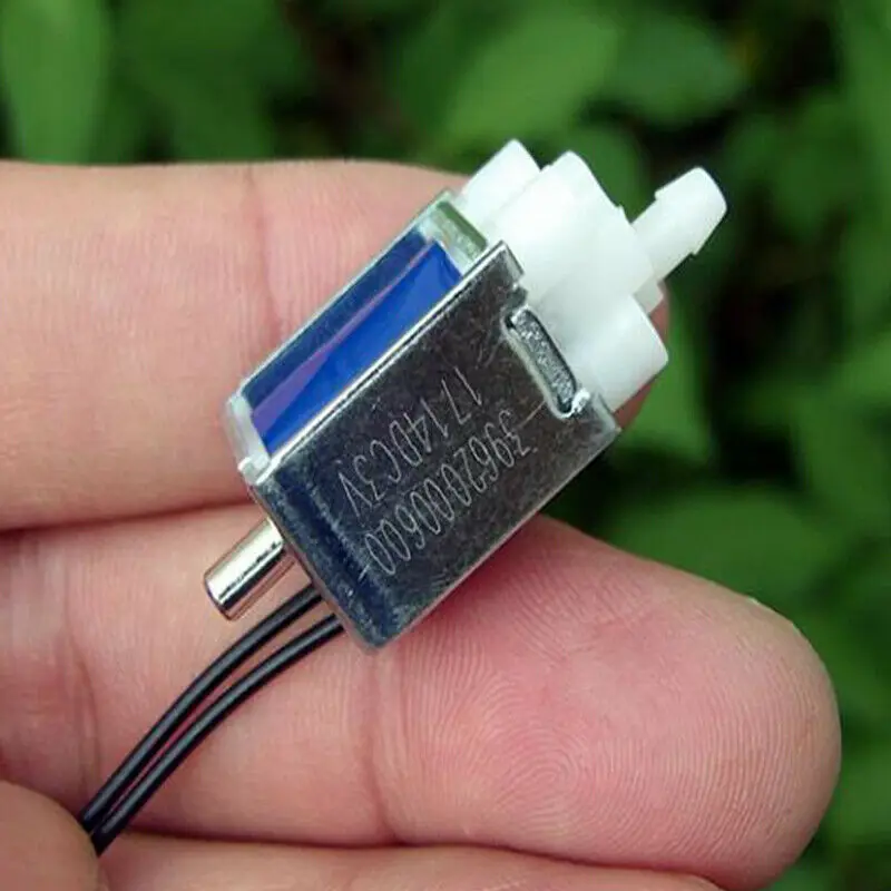 Электромагнитный клапан для воздушного насоса нормально открывающийся 3-5 в пост.