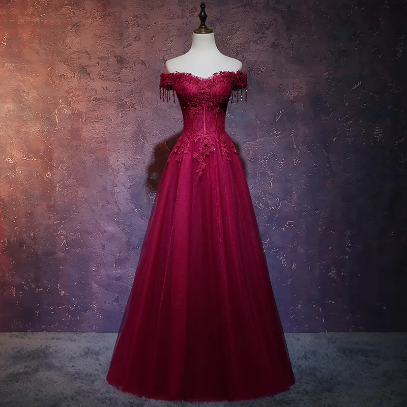 

New Hand-beaded Off Shoulder Sexy Qipao A-Line Oversize 4XL Evening Party Dress Sequins Formal Dress Women Full Length Prom Gown