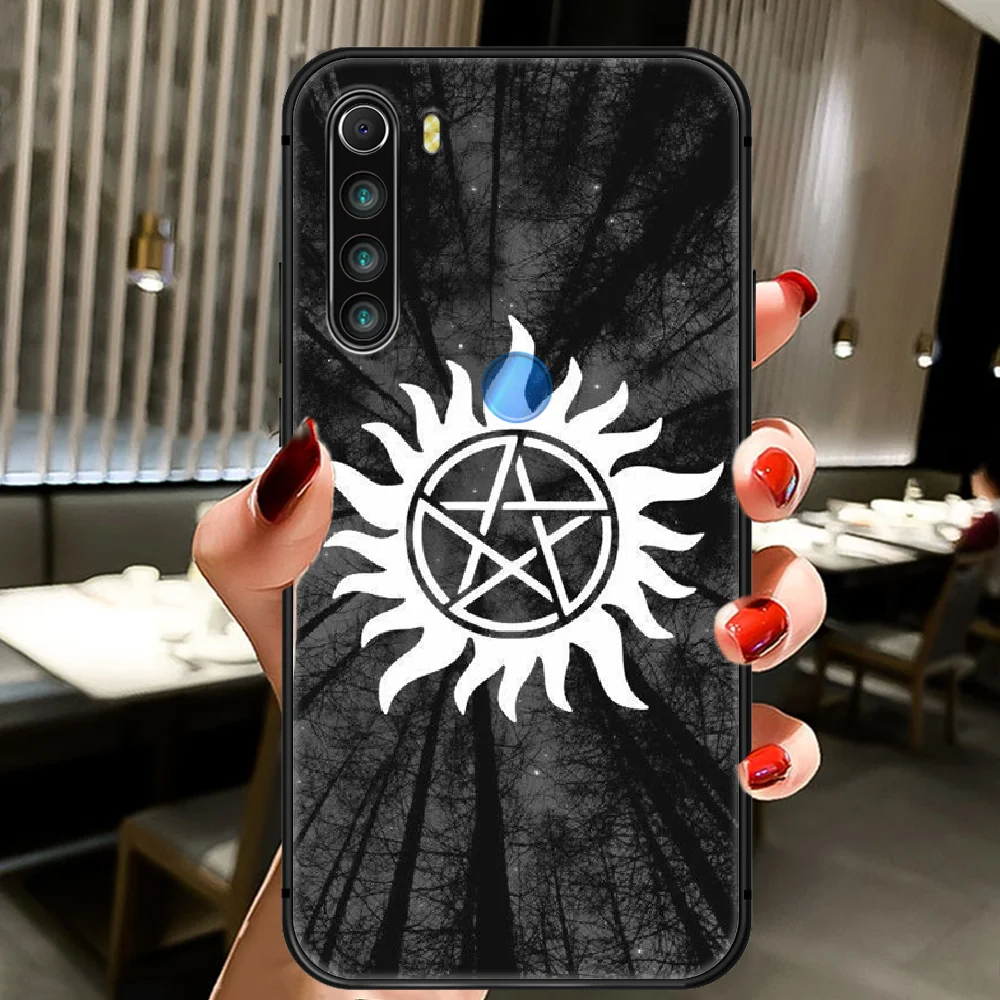 

Series Supernatural Phone Case Cover Hull For XIAOMI Redmi 7a 8a S2 K20 NOTE 5 5a 6 7 8 8t 9 9s Pro Max black Back Tpu Prime