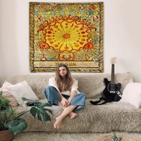 tarot tapestry african chakra tapestrys astrology sun and moon tapestry beach towels witch trippy hondu decoracion ouija board