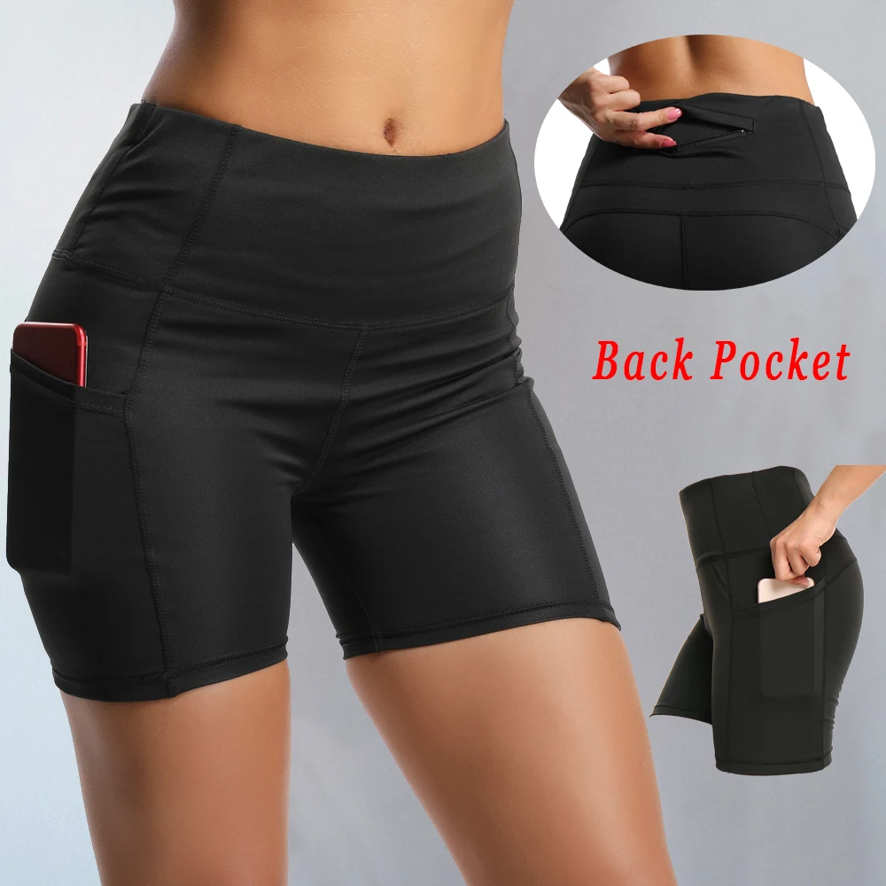 

Шорты женские, с высокой талией, для спортзала, бега, фитнеса, йоги