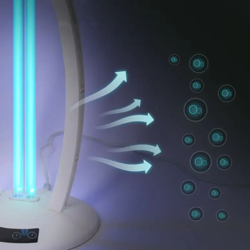 

Ultraviolet Sterilizing Lamp 38W UV Disinfection Light High Ozone UVC Germicidal Lamp Ozone Lamp 110V 220V US/UK Plug