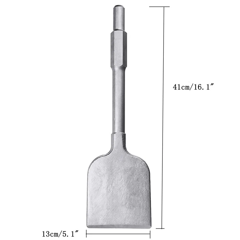 1 шт. 65A 30x410x130 мм Jackhammer долото плитка измельчитель резак Экстра Широкий молотковый Перфоратор Инструмент