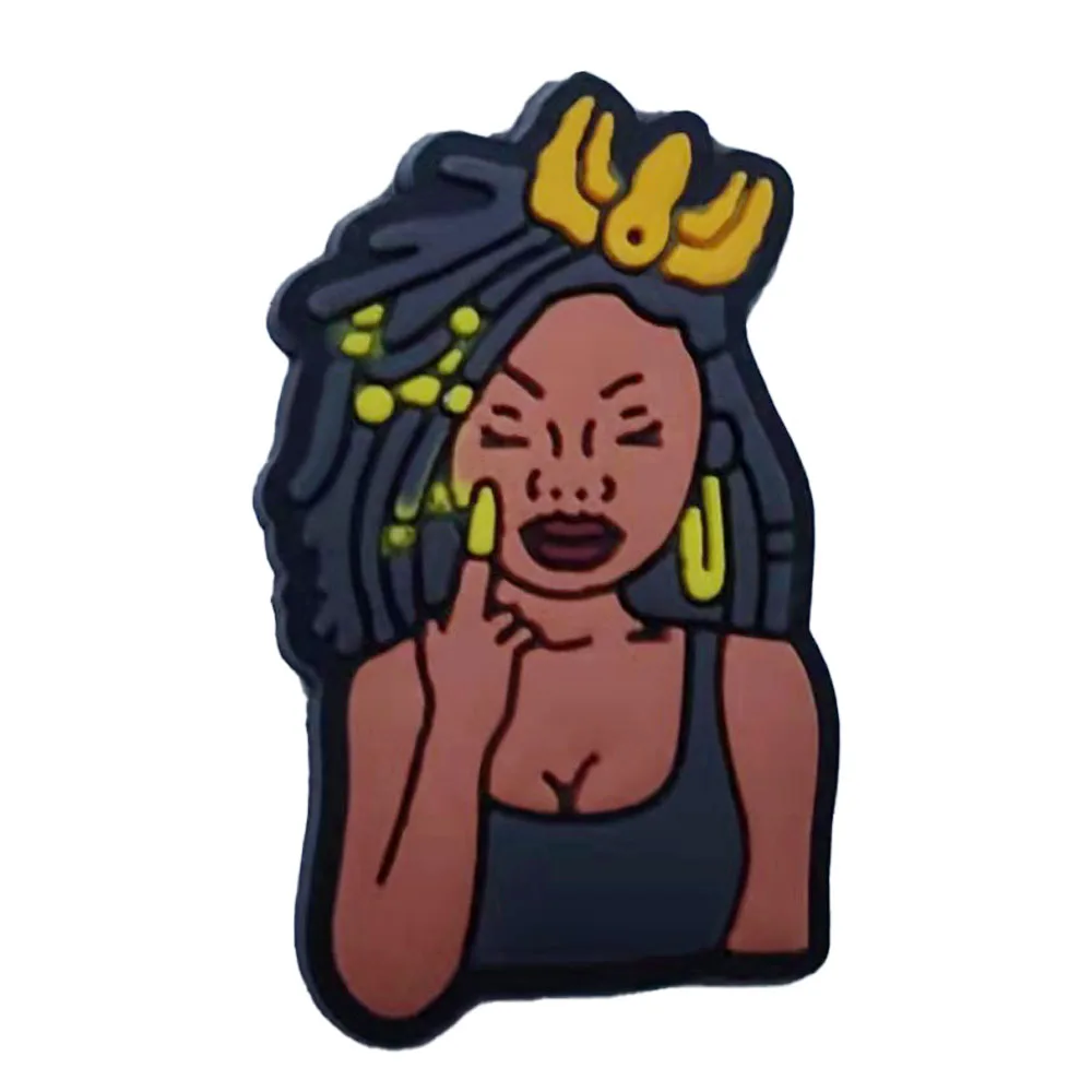 1 шт. Симпатичные Мультяшные подвески для обуви кавайная красивая женская шляпа