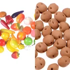 Искусственные мини-игрушки из пенопласта для фруктов и овощей, кухонные игрушки для детей, ролевые игры, аксессуары для кукольного домика