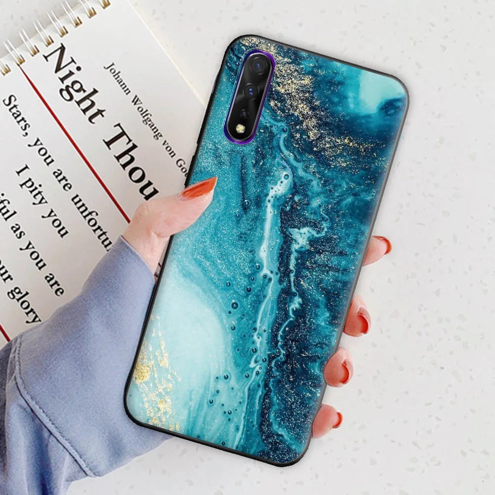 Чехол для VIVO 1907 задняя крышка крутой Модный чехол телефона мягкий силиконовый из