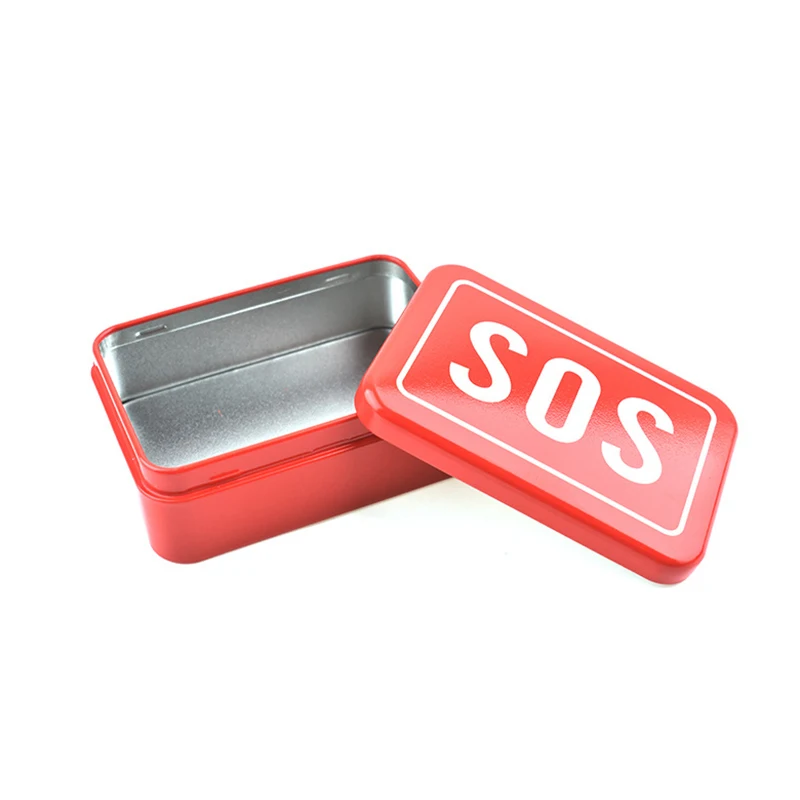 Outdoor Sos Tool Storage Box Camping Hiking Emergency Survival Set Multi-Function Wildlife 1Pc(Box Only) | Спорт и развлечения