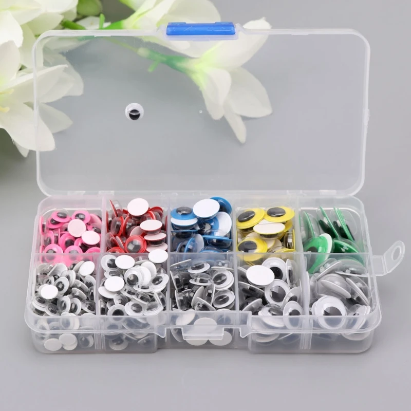 500 шт. самоклеющиеся Мягкие Глаза DIY ремесла аксессуары Скрапбукинг R9JD | Игрушки и