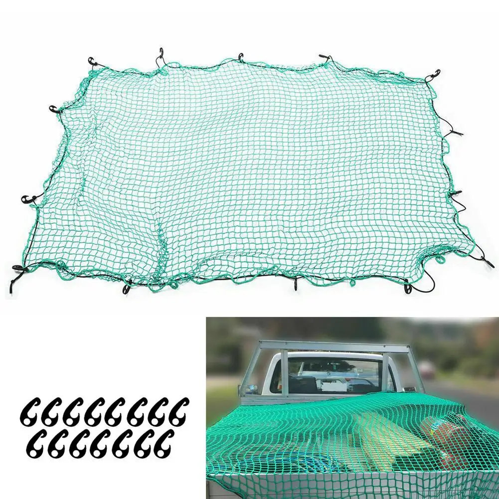 

Pickup Truck Trailer Mesh Cargo Net Zware Lading Netto Cover Easy To Use Durable Coverage Dak Bagagenet Pickup Boten Vrachtwagen