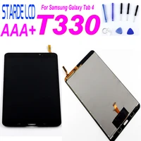 new 8 for samsung galaxy tab 4 8 0 sm t330nu t330 t331 sm t331 lcd display matrix touch screen digitizer full assembly