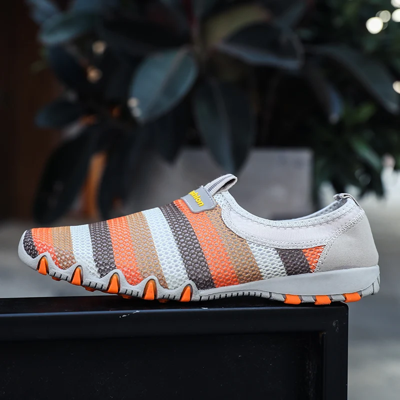 

Fashion Colorful Mesh Ladies Shoes And Sandals Summer Sandals For Women Lightweight Breathable Comfort Flat Free Shiping