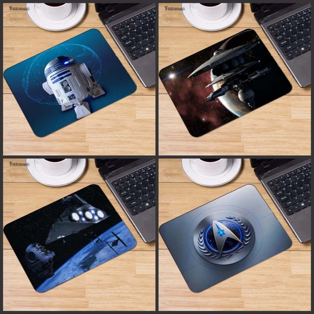 Коврик для мыши Yuzuoan Top Game с принтом Звездные войны R2D2 робот стиль прочный