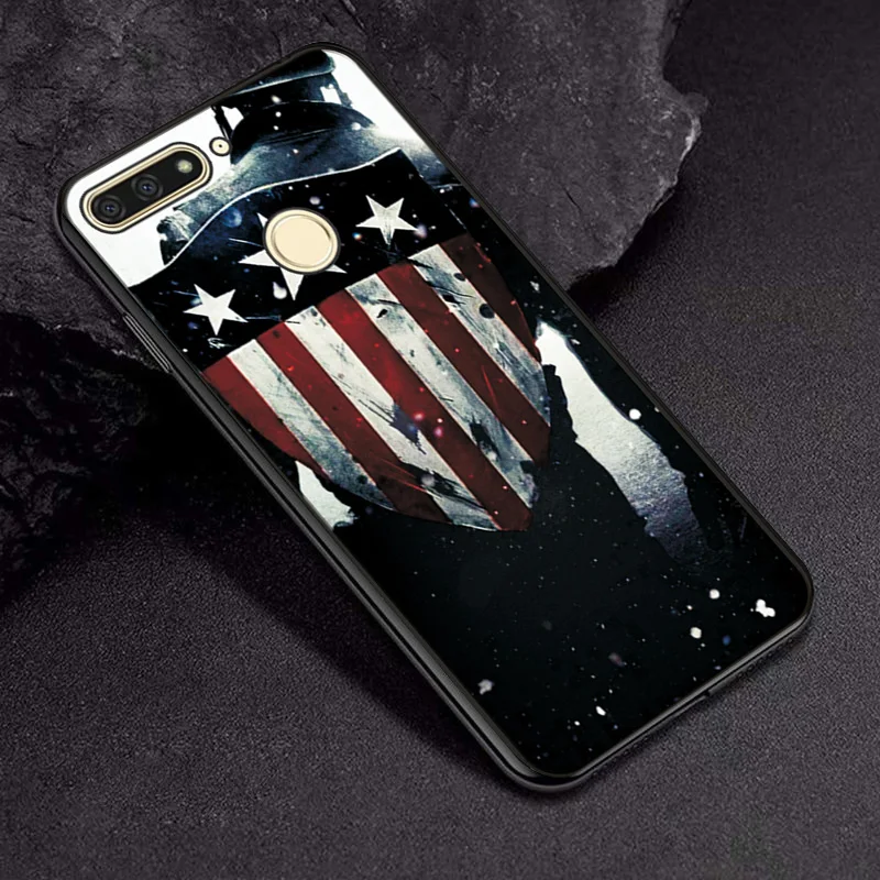 TPUBLK668 Venom Joker черный ТПУ для huawei Honor 7A Pro Чехол для телефона s для huawei Honor 7C чехол Y6 Prime Лидер продаж бампер Железный человек - Цвет: TPUBLK668