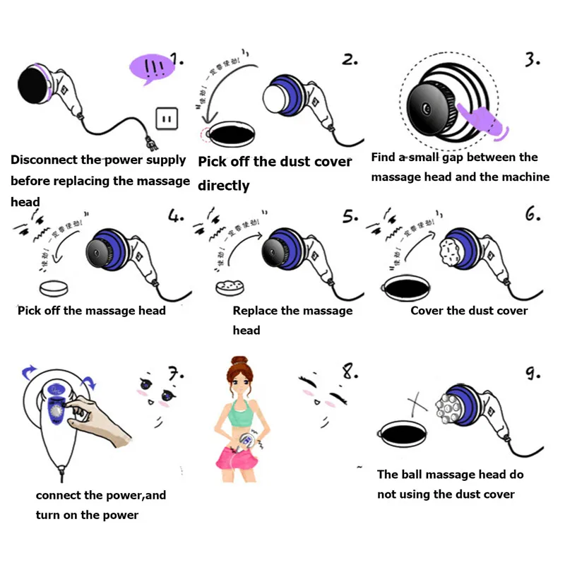 

4 In 1 Electric Infrared Body Massager Tool Weight Loss Anti Cellulite Slimming Beauty Machine Back Health Massage Relaxation