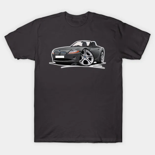 Серая футболка BMW Z4 (E85)|Мужские футболки| |