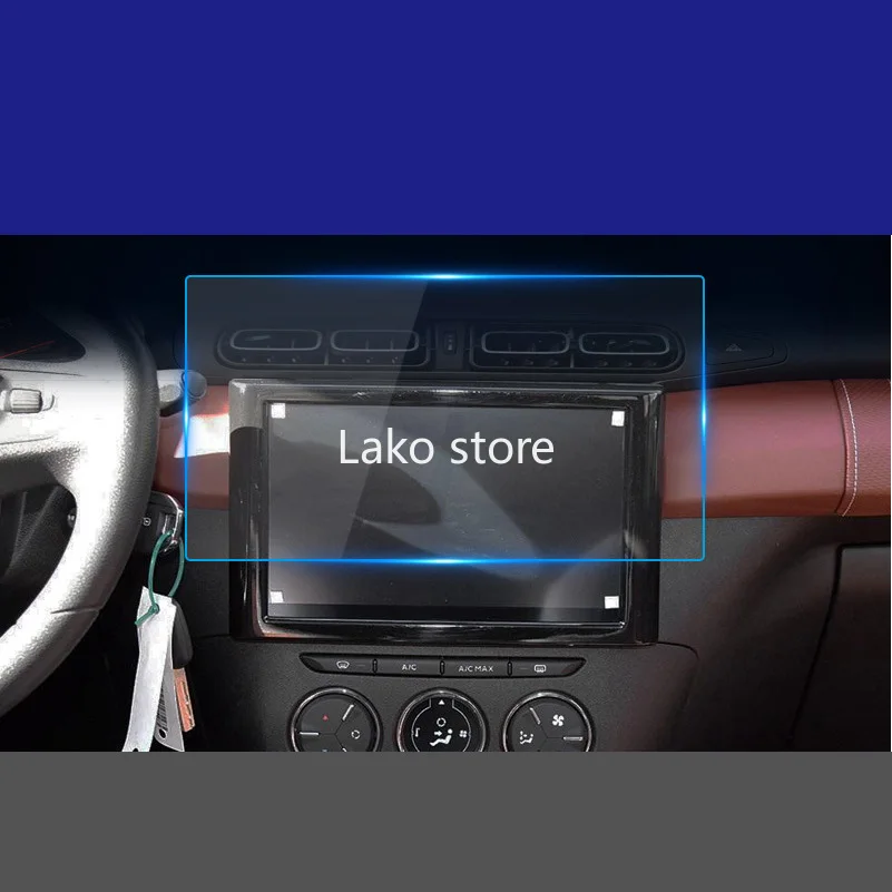 

Надежная стальная пленка для GPS-навигатора Citroen C3-XR 2017-2019, центральное управление, ЖК-экран, закаленное стекло, защитная пленка HD