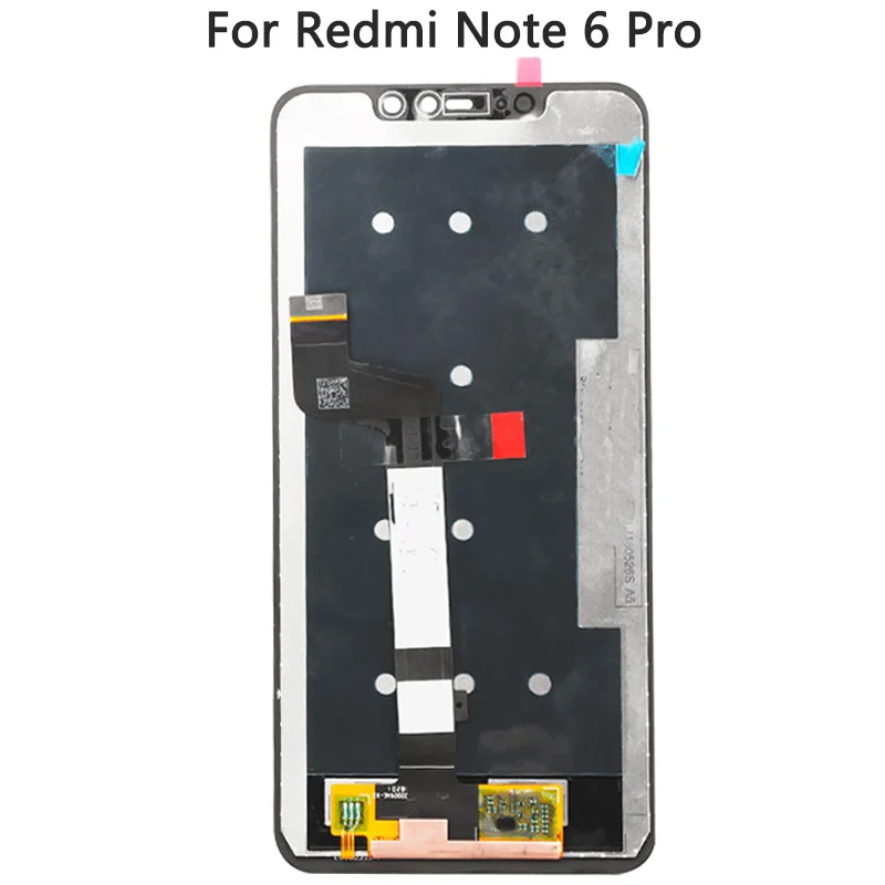 

For Note 6 Pro LCD Touch Screen For Xiaomi Redmi Note 6 Pro Touch Sensor LCD Display Digitizer Panel Assembly Replacement