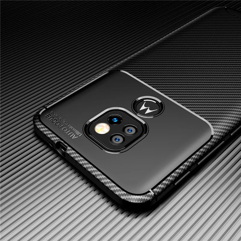 for motorola moto g9 play case shockproof soft tpu carbon fiber protective phone cover for moto g9 play couqe for moto g9 play free global shipping
