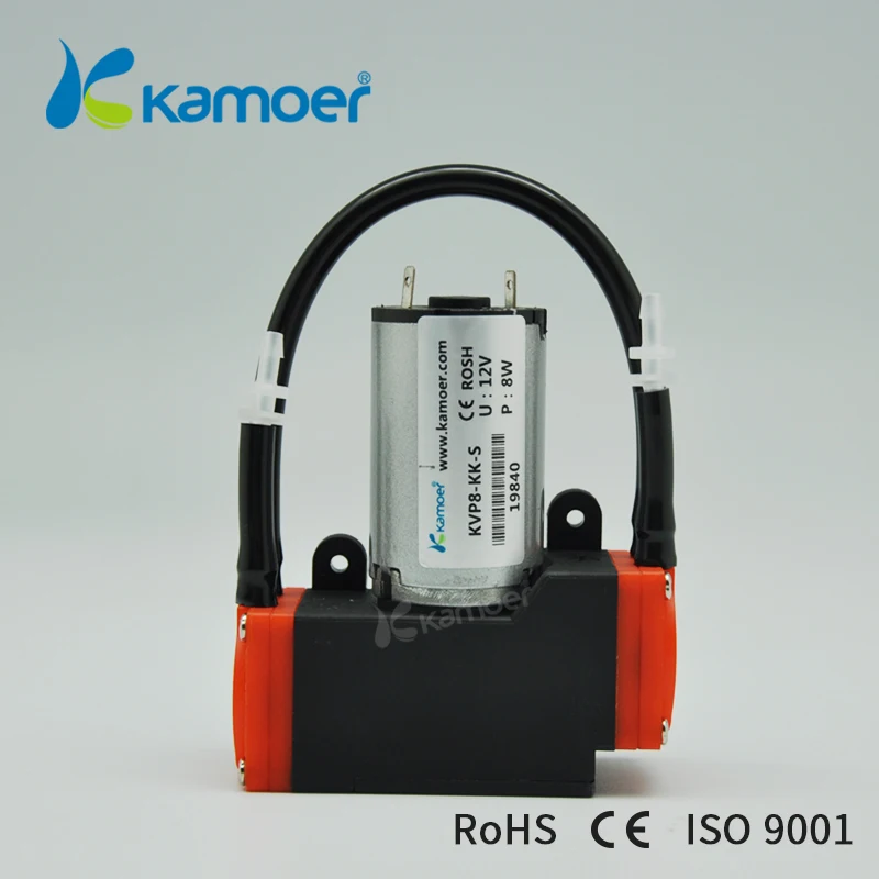 

Kamoer KVP8 brushed motor 12V 24V dc low noise high flow rate mini air vacuum pump micro air pump 480L/H 8l min