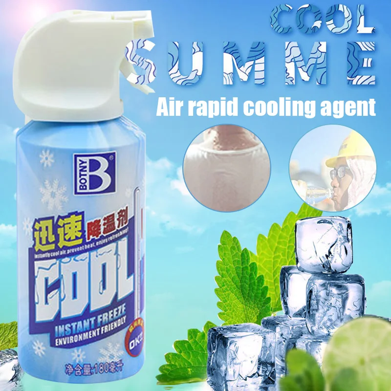 

Automotive Refrigerant Cooling Agent Summer Car Rapid Cooling Agent Vehicle Spray Klimaanlage R134a Refrigerant Gas Clim Voiture