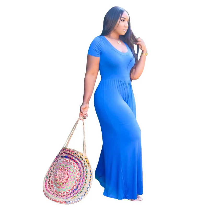 

Women Summer Casual Loose Jumpsuit Big Beautiful Women Rompers Plus Size Overalls Female Streetwear Women Oversize Jumpsuit