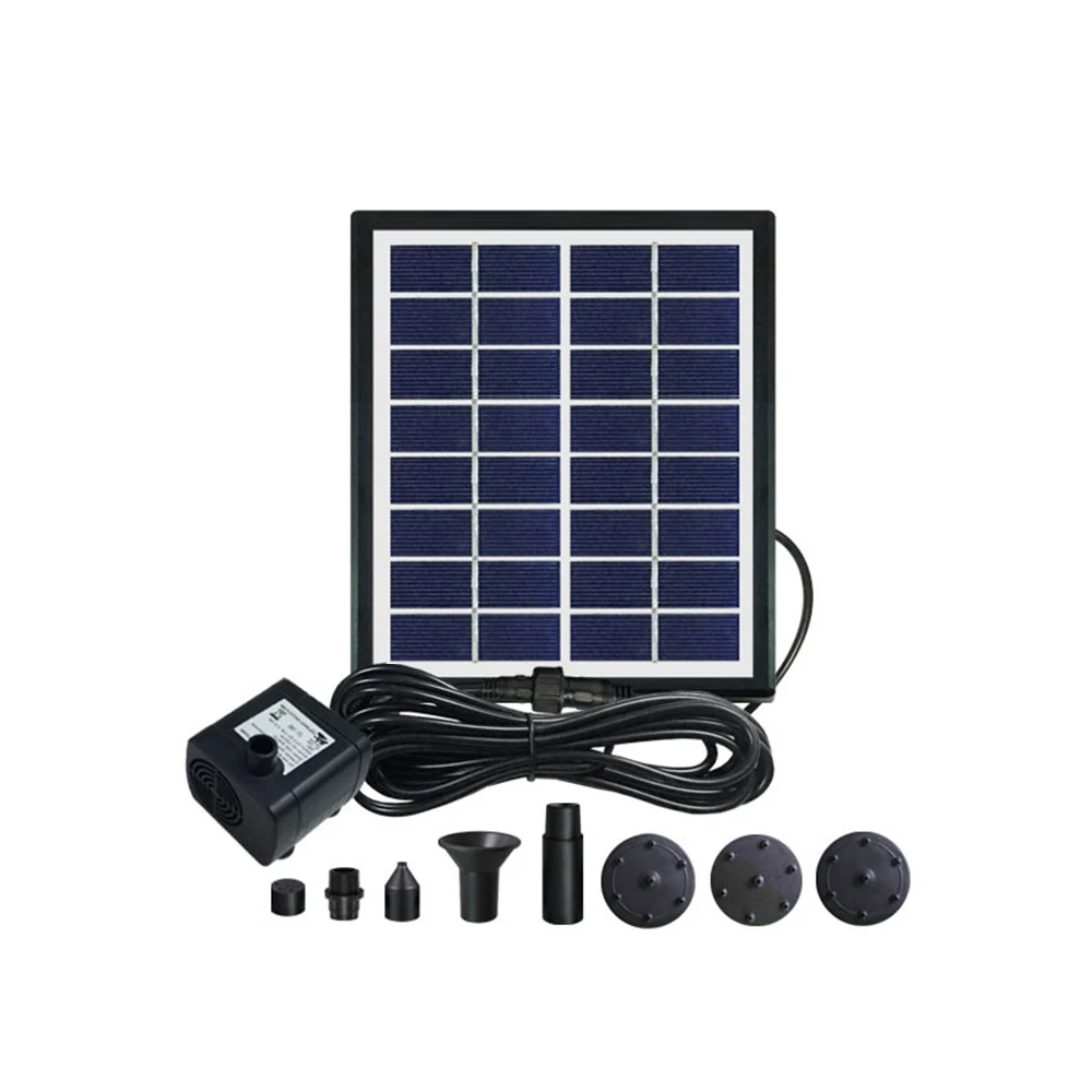 Солнечная энергия садовый фонтан водяной насос пруд бассейн аквариумный