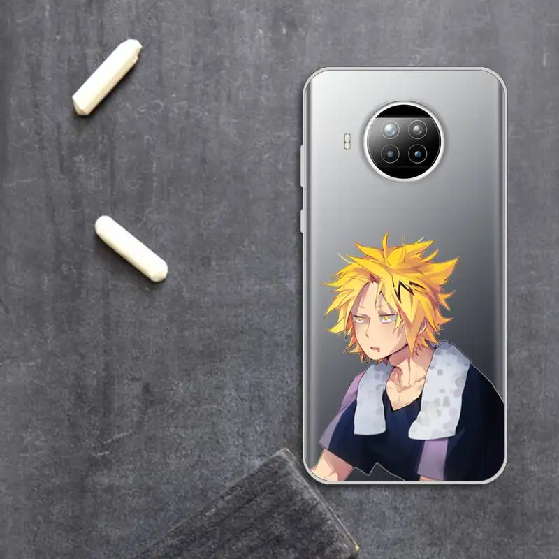 

My hero academia Denki Kaminari Phone Case Transparent for Xiaomi Redmi note 10 t 8 9 pro lite 11