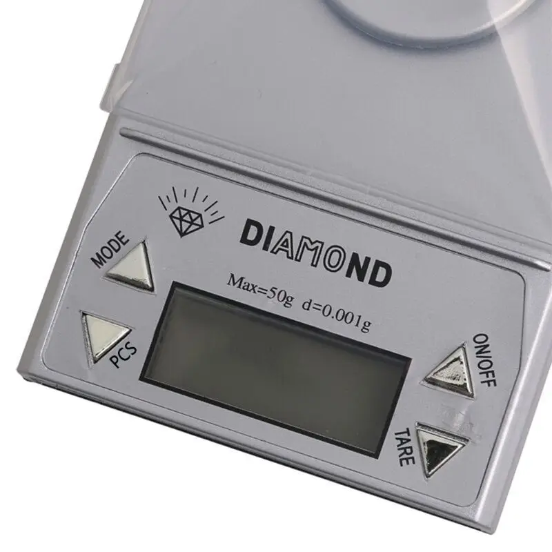 

Portable 50g * 0.001g LCD Digital Jewelry Scale Pocket Gram Weight Balance Hot J78F