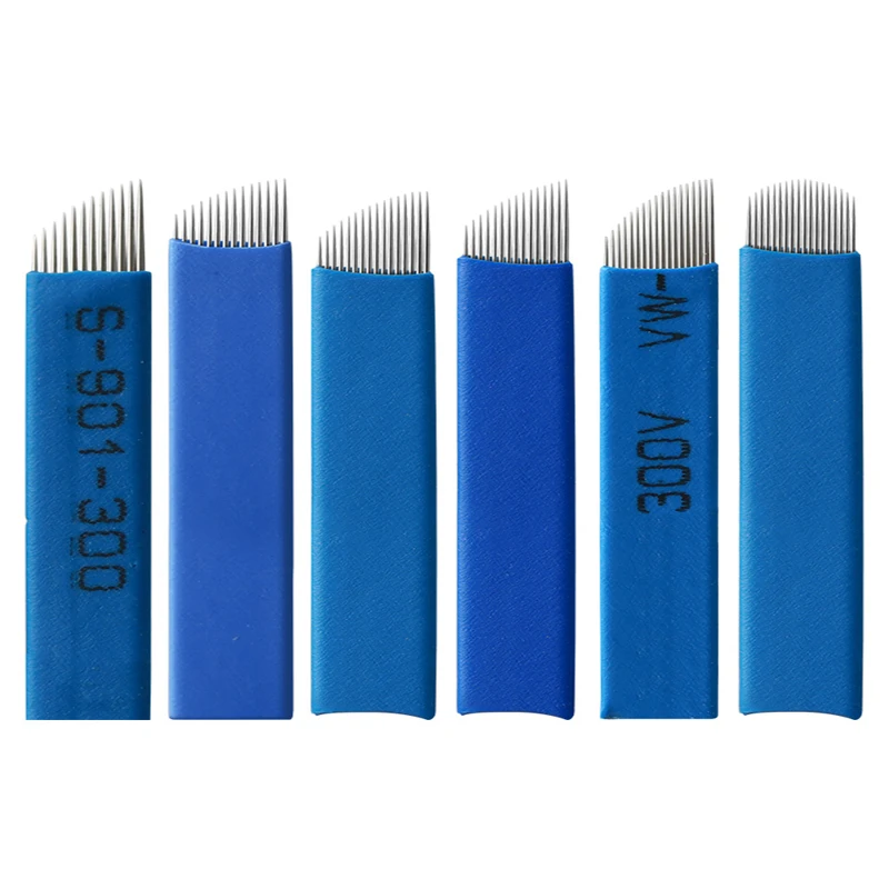 500 шт. гибкие иглы для перманентного макияжа бровей | Красота и здоровье