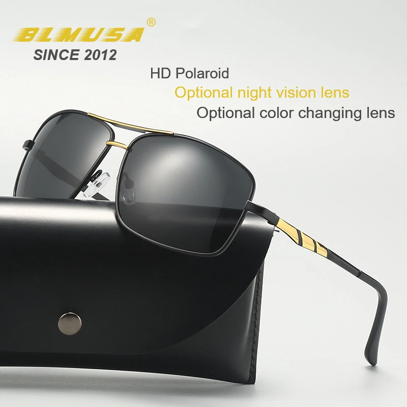 

Мужские солнцезащитные очки с поляризацией, UV400