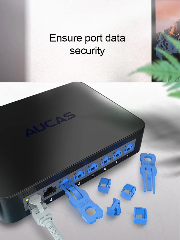 aucas rj45 interface safety lock crimper lan tester cable tracker mikrotik crimping tools network equipment plier free shipping free global shipping