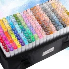 Mаркеры для скететерога маркеры TOUCHNEW 40 48 60 80 Цветные фломастеры скетчбук манга для рисования фломастеры набор