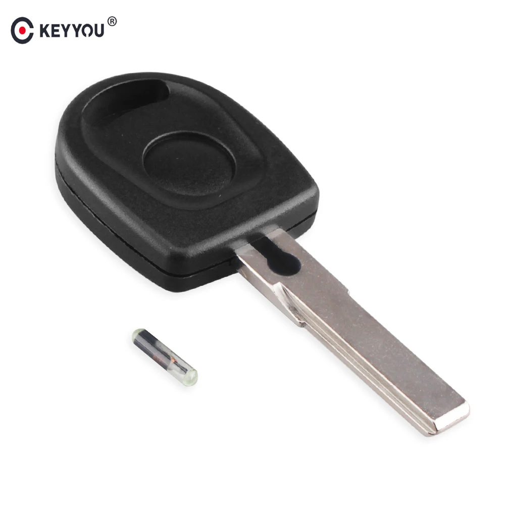 Чехол для ключей KEYYOU Transponder с чипом ID48 VW Polo Golf SEAT Ibiza Leon SKODA Octavia chip shell|Ключ от авто| |