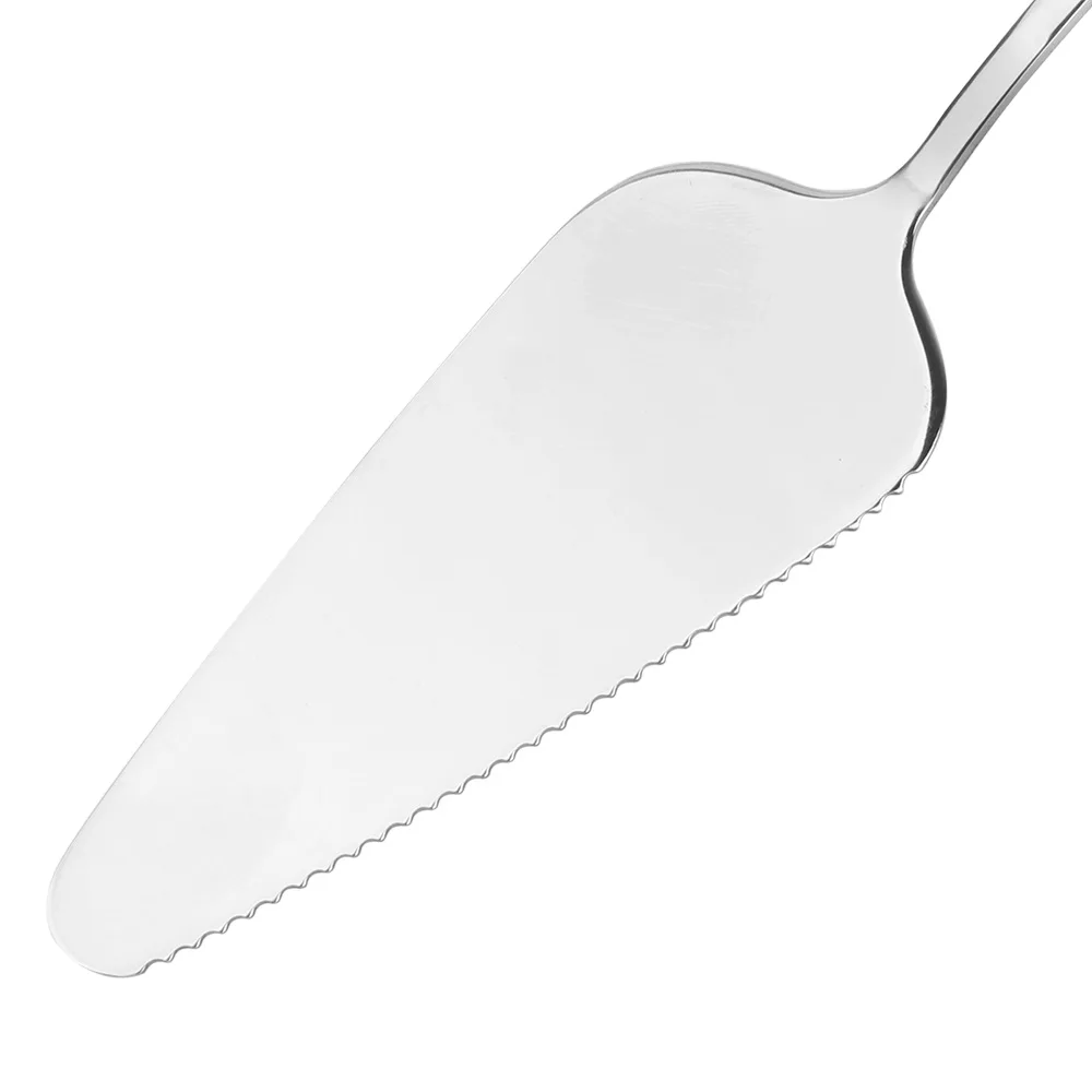 

Pie Pizza Server Shovel Serrated Edge Stainless Steel Cake Server Blade Cutter Butter Cake Cream Smoother Pastry Spatulas