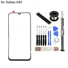Новый комплект для замены переднего экрана телефона для Samsung Galaxy A10 A20 A30 A40 A50 A60 A70 A80 A90 УФ-клейкая стеклянная панель для экрана