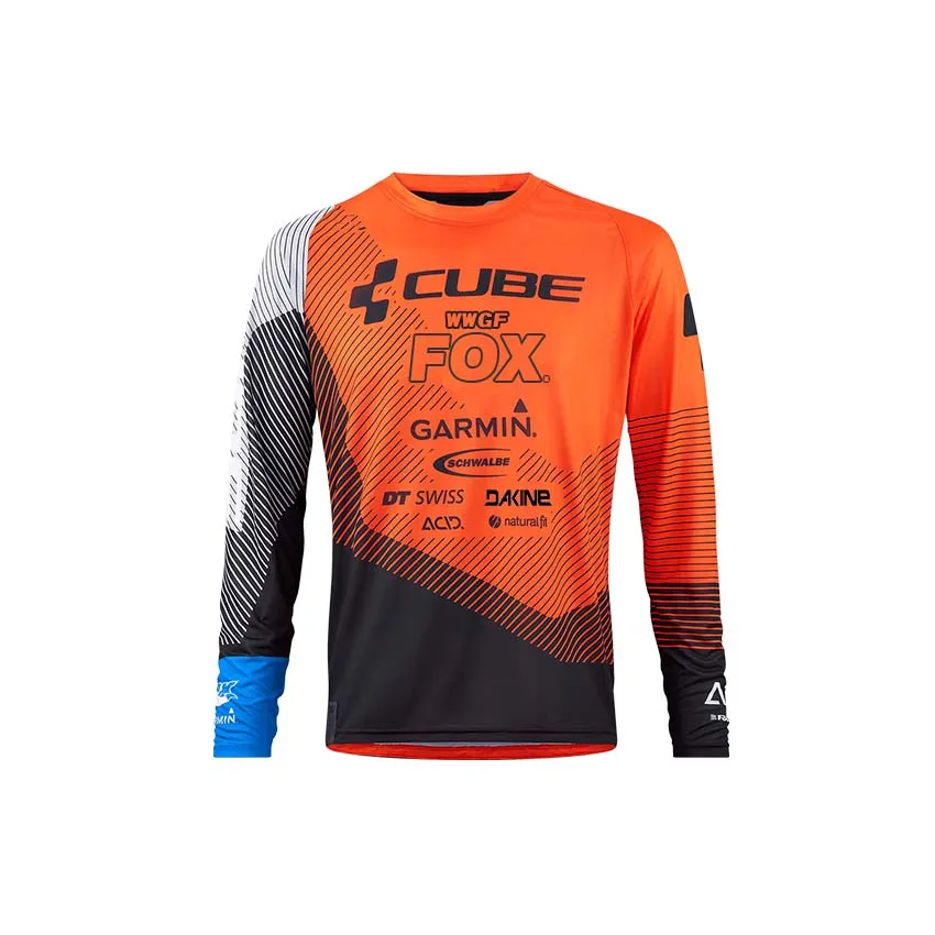 

Team mtb Cycling jersey motocross jersey 2021 maillot ciclismo road bike riding clothing Long sleeved Sport downhill shirt