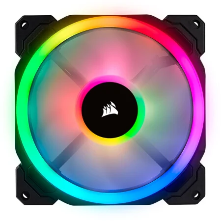 Corsair Вентилятор охлаждения LL серия LL120 RGB 140 RGB 120 мм двойной светильник RGB светодиодный PWM одиночный вентилятор с светильник ing Node Pro - Цвет лезвия: LL 140 Single Pack