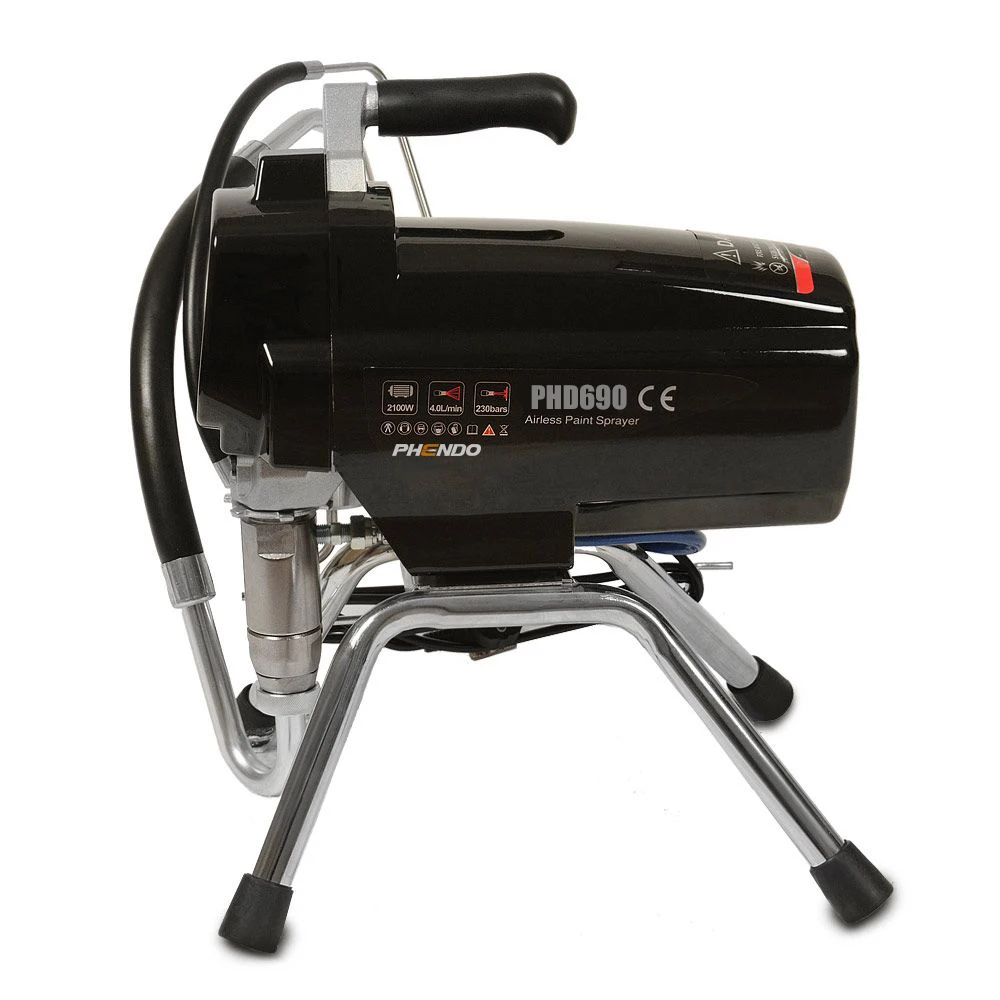 Профессиональный безвоздушный распылитель PHENDO с бесщеточным Мотором краски 1500