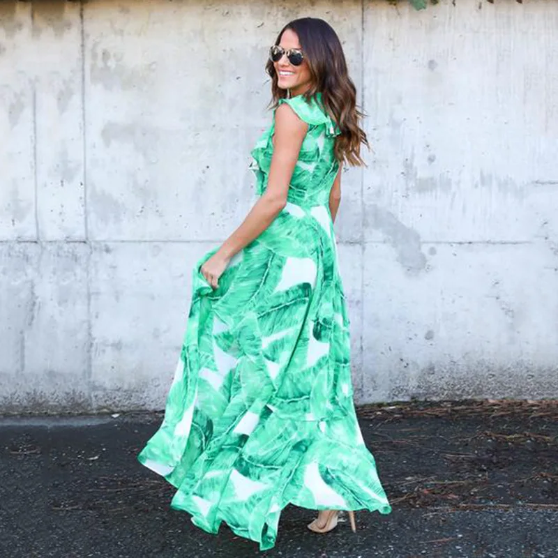 2017 сари индийские продажи новые платья Европа и Америка Мода Печать Нерегулярные