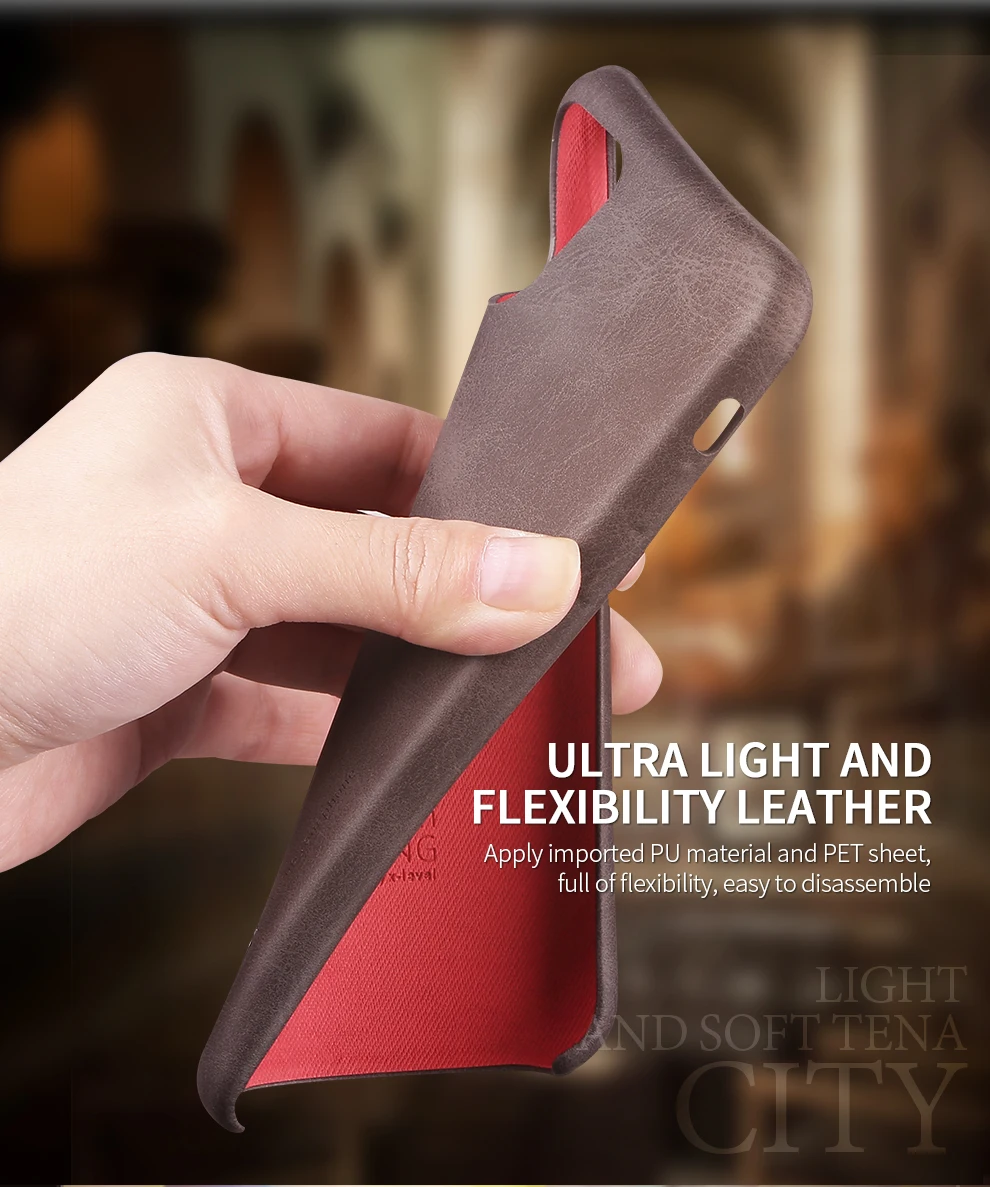 

For Apple iPhone 11 12 Pro Max 12 Mini Phone Case Hot Sale Ultrathin Vintage PU Leather Back Case Cover X-level Free Shipping