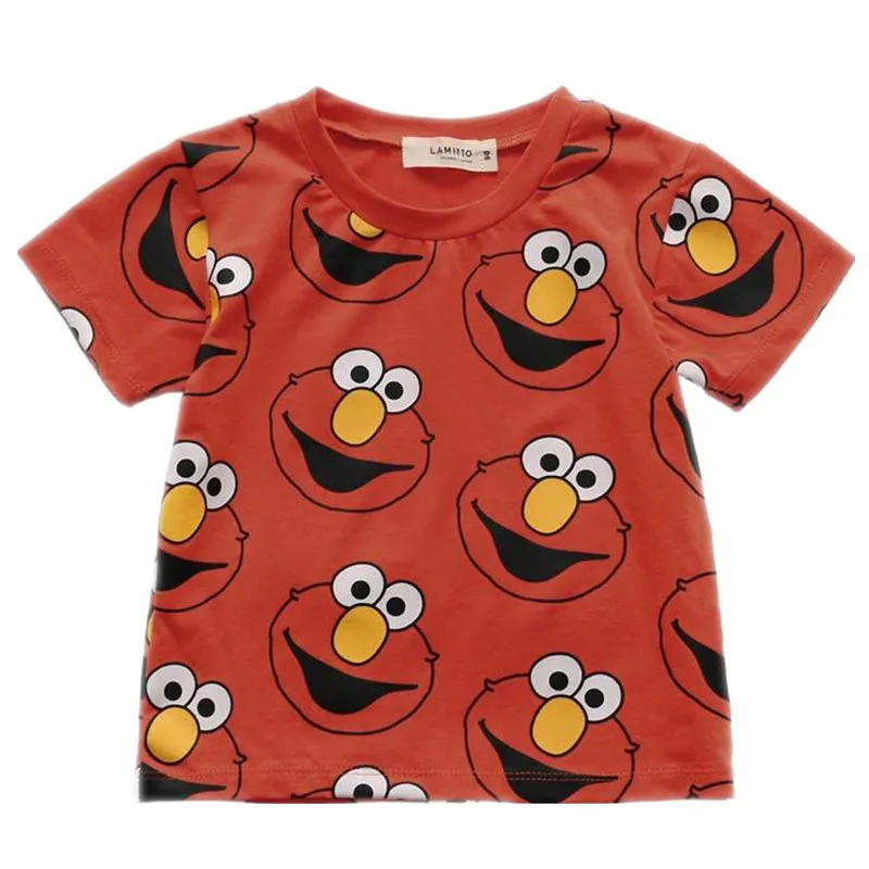 Летняя одежда Tonytaobaby новая хлопковая футболка с короткими рукавами для мальчиков