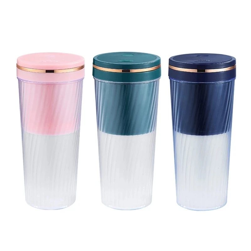 

350ml Portable Blender Personal Size Juicer Cup For Smoothies Shakes USB Rechargeable Fruit Mixing Machine Fruit Squeezer Juicer