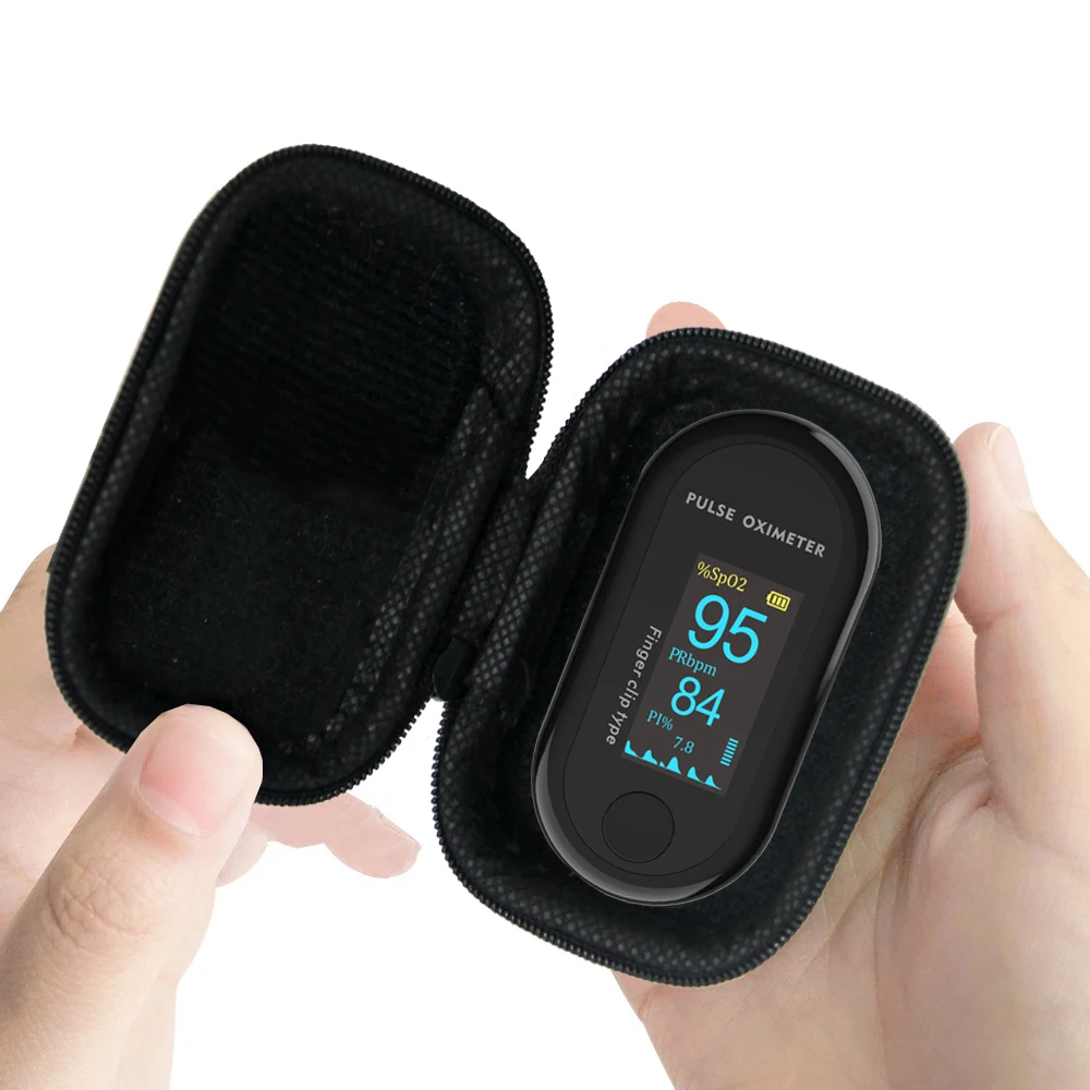 Новинка! Пульсоксиметр на кончик пальца цифровой SpO2 прибор для измерения пульса и уровня кислорода в
