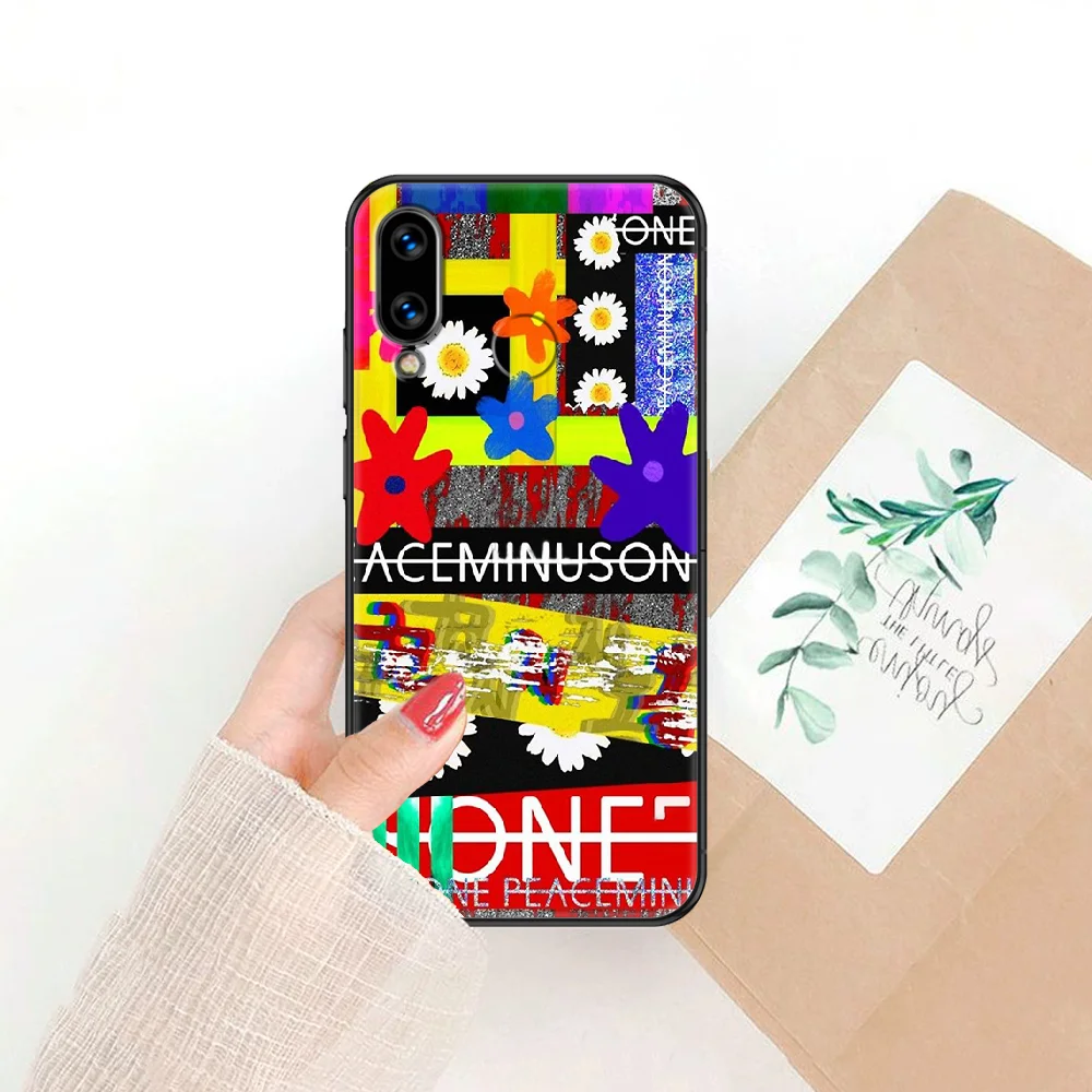 

G Dragon peaceminusone Phone case For Huawei Honor 6 7 8 9 10 10i 20 A C X Lite Pro Play black tpu cover art prime trend coque