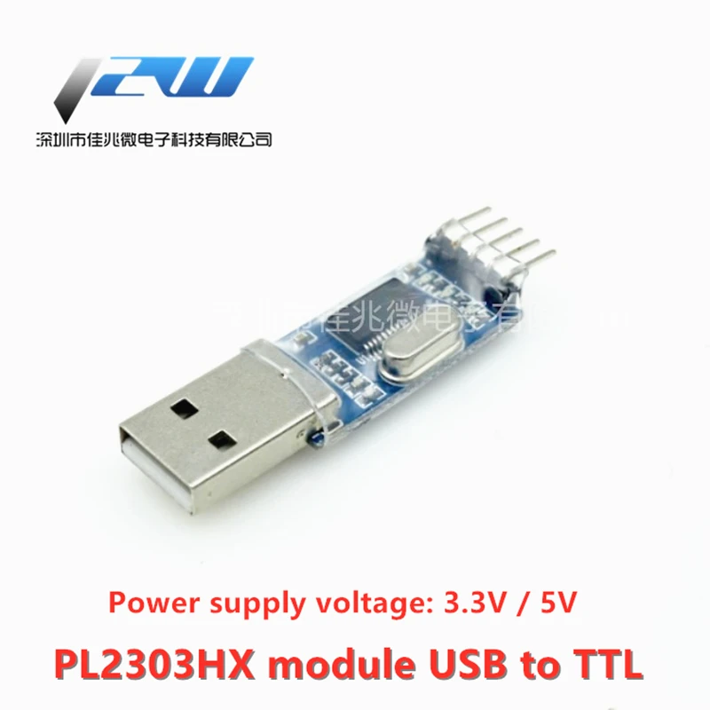 Адаптер модуля преобразователя PL2303 USB в RS232 TTL плата щетки микроконтроллера PL2303HX ST