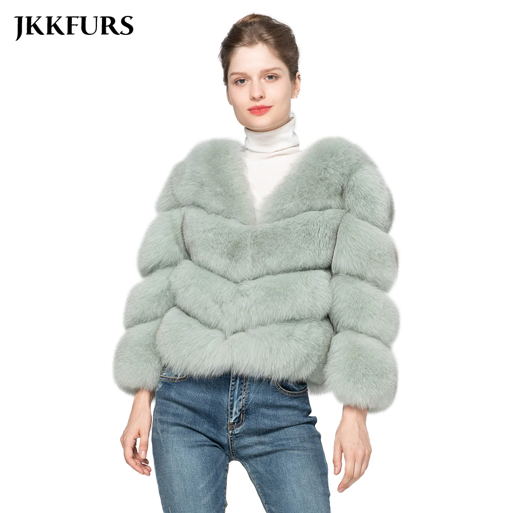 Новая женская искусственная Толстая теплая меховая модная пушистая Меховая