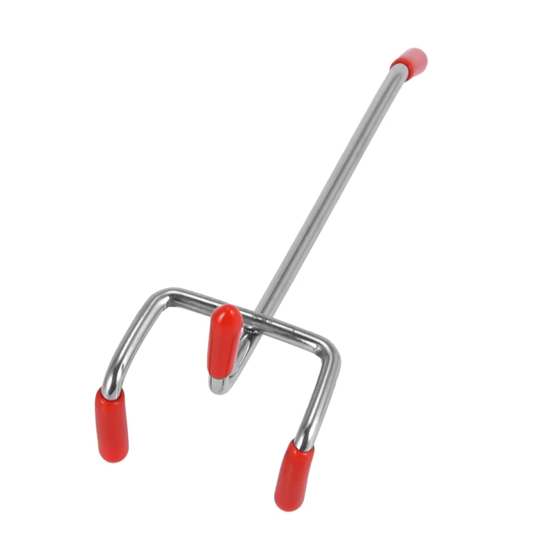 25Pcs 100Mm Pegboard Hooks Slat Wall Retail Display Shop Peg Hang Fits Home Hanger Chrome Metal 1-1.5Kg Loading | Дом и сад