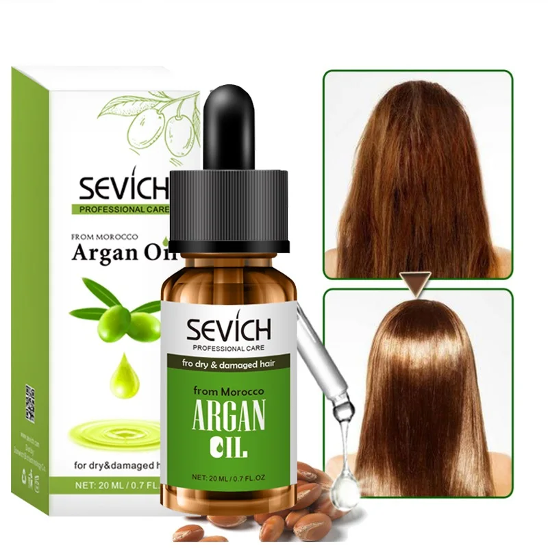 

Sevich Morocco Hair Essential Oil Argan Oil Hair Loss Treatment Serum Nourish Scalp Repair Dry Damage Anti-hair Loss Products
