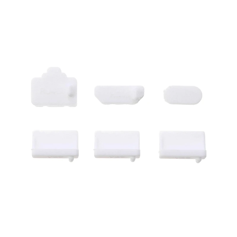 Набор силиконовых пылезащитных заглушек для хоста 6 шт./компл. USB RJ45 HDMI