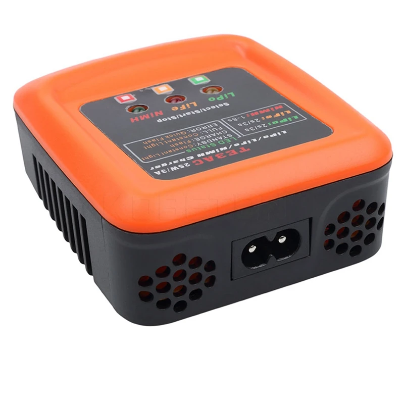 Профессиональное зарядное устройство Te3Ac 25 Вт/3A для 2S 3S Lipo/2S Life/1 8S Nimh батарея